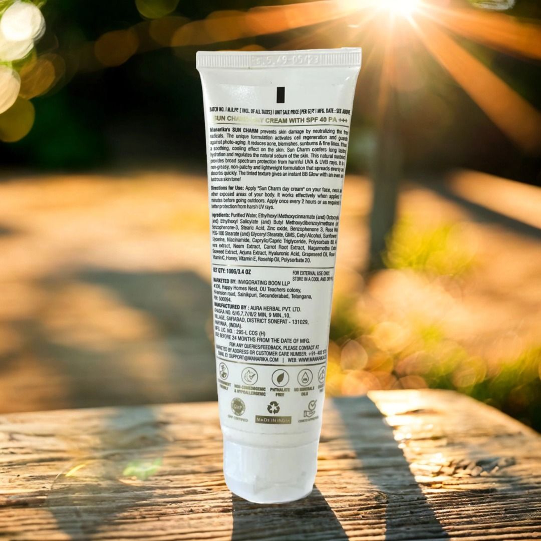 Manarika Sun Charm Day Cream, 100 gm view 2