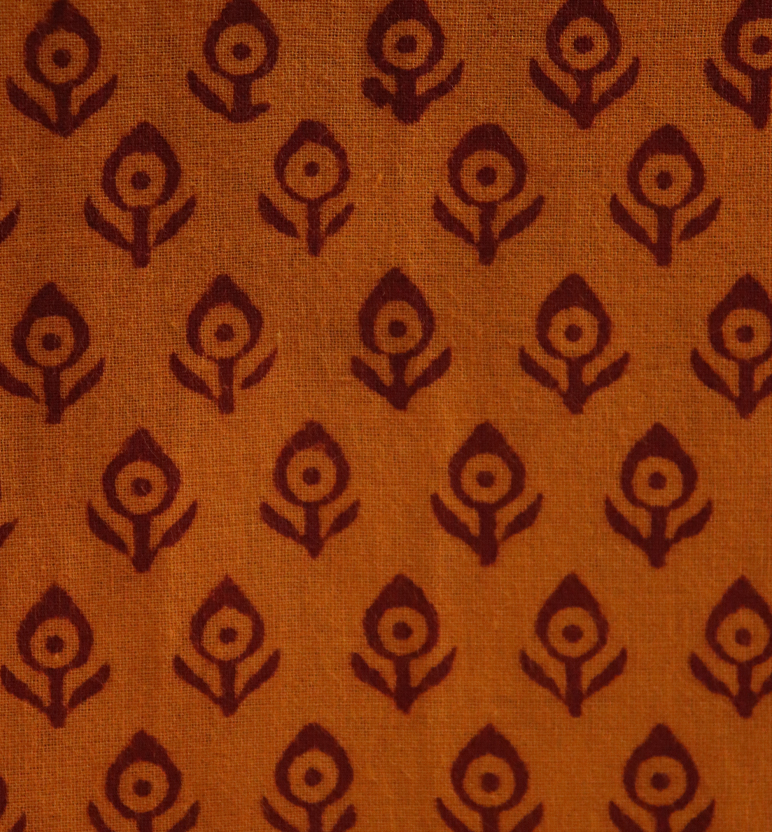Hand Block Printed Cotton Dupatta view 2