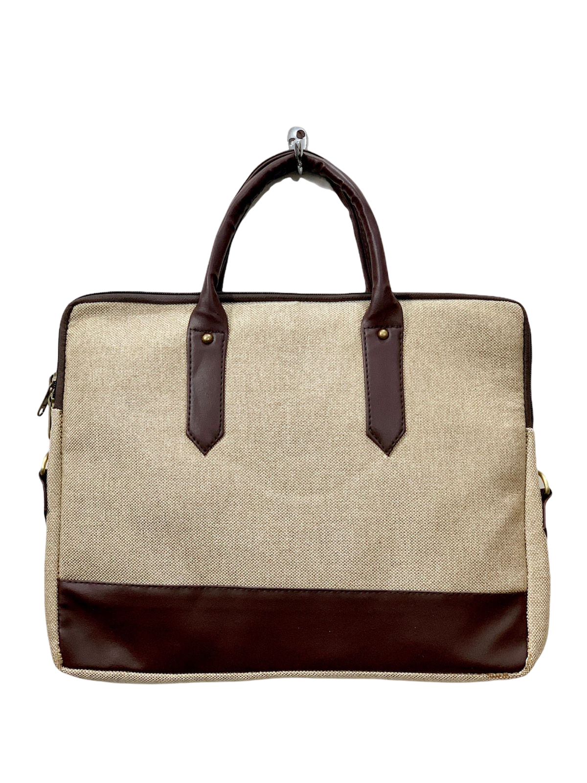 Stylish Jacko Jute Laptop Bag - Eco-Friendly, Spacious, and Versatile for All Ages view 2