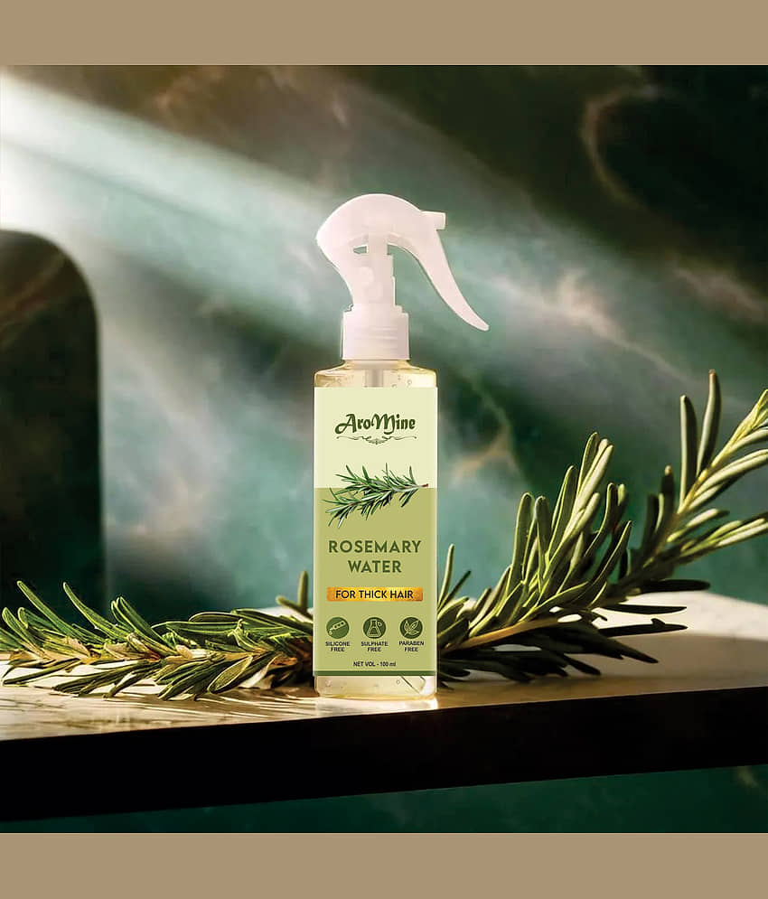 Aromine Rosemary Water Hair Spray For Hair Growth Hair Fall Hair Sprays 200 mL Pack of 2 view 2