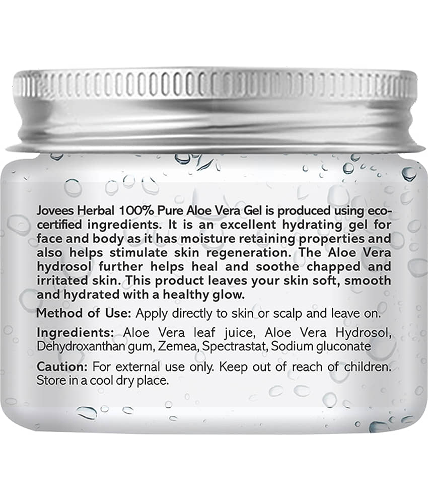 Jovees Herbal 100% Pure Aloe Vera Multipurpose Gel for Face, Hair Hydrating Gel, 85gm (Pack of 1) view 2