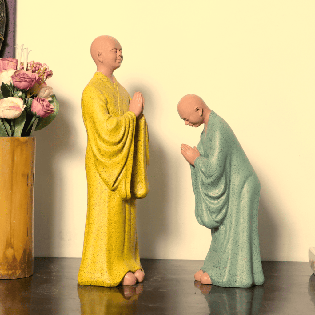 Surreal Monk of the World(set of -2)