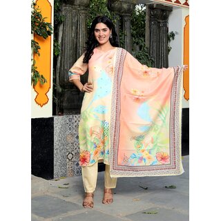 KurtaKraze Kurti With Pent Dupatta Set view 2