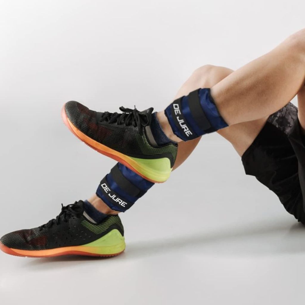 DE JURE FITNESS Ankle & Wrist Weight Set, Adjustable Strap view 2