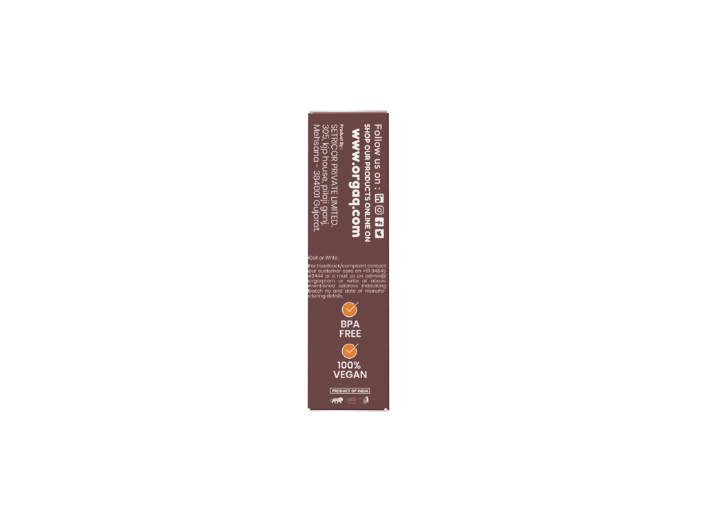Orgaq Organicky Natural Bamboo Ear Buds 80 Steam Multipurpose Double Tip Cotton Swabs with Sustainable Bamboo | Eco Friendly view 2