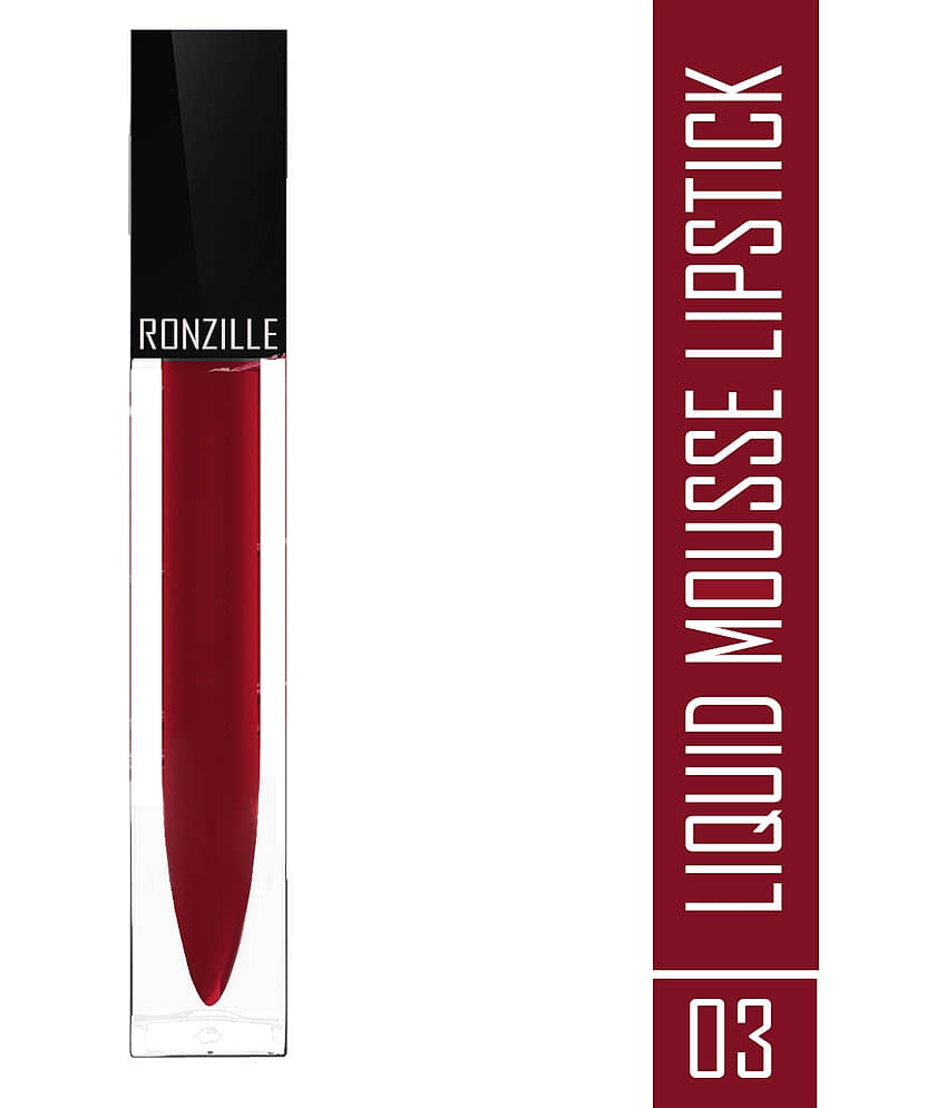 Ronzille Fantastic Long smash mousse liquid lipstick -06 view 2
