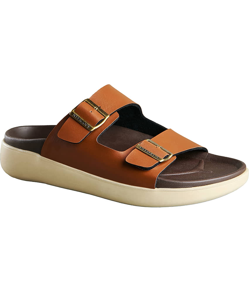 Neemans Purewhoosh Flow - Brown Men's Sandals view 2