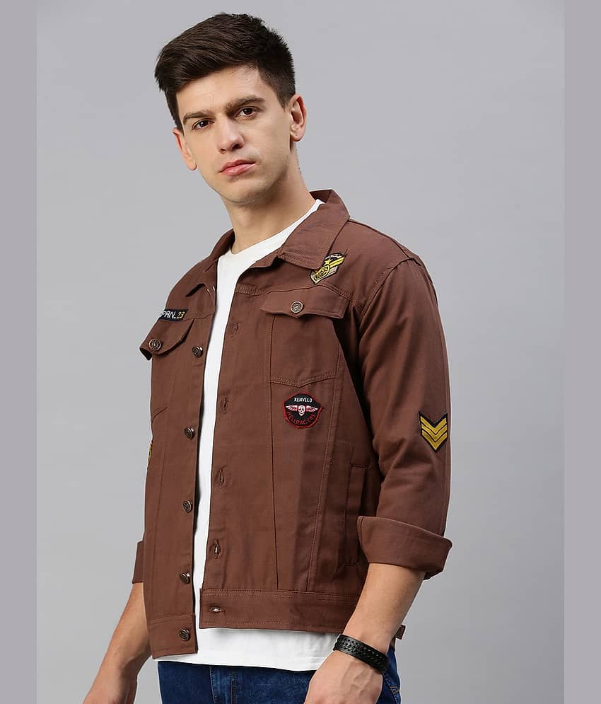 VOXATI Denim Men's Denim Jacket - Green ( Pack of 1 ) view 2
