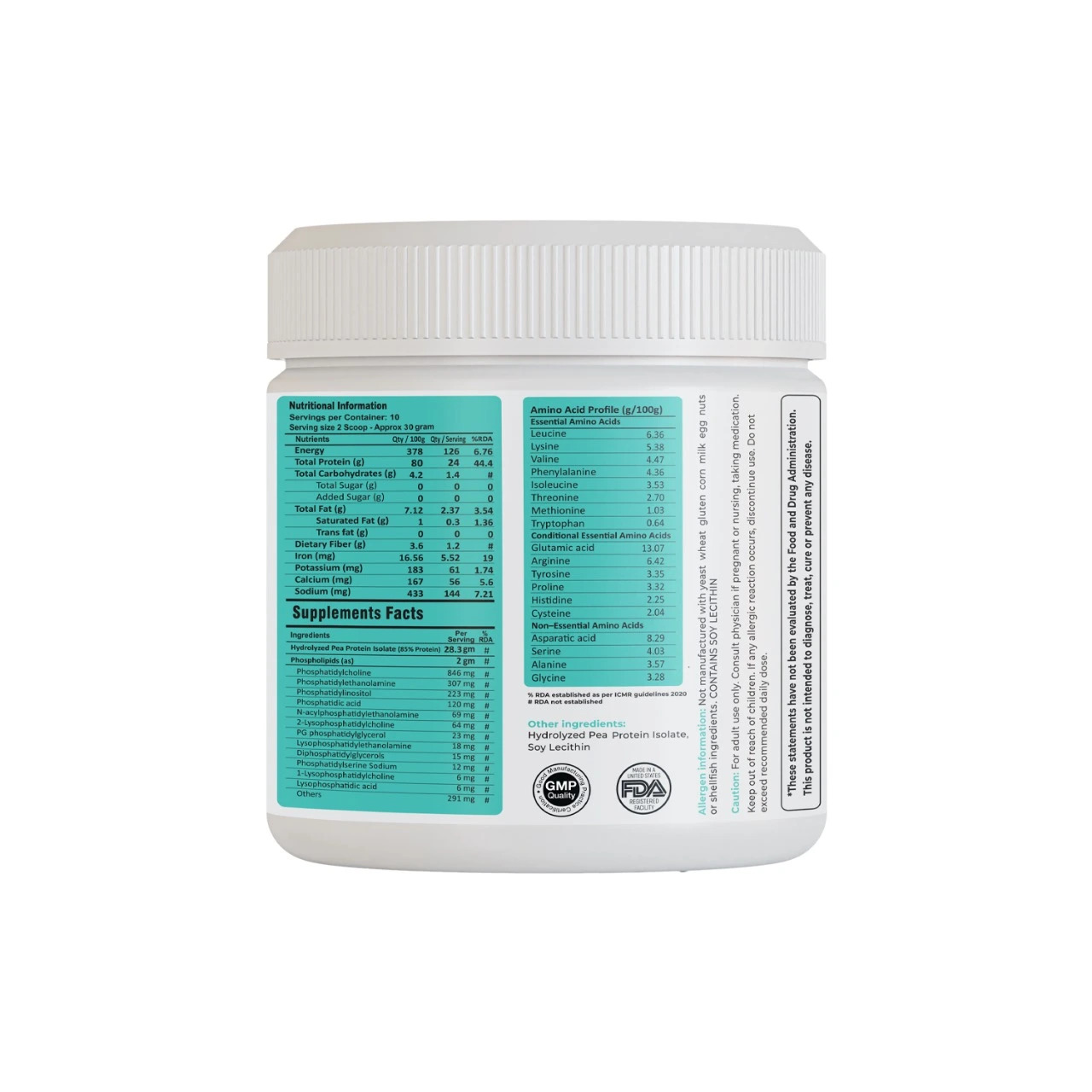 FM Nutrition Assimilate Protein Unflavoured view 2