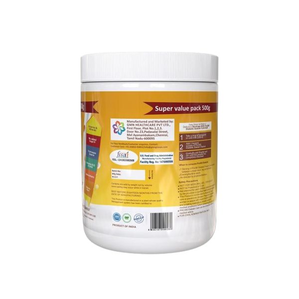 Pro360 Diabetic Nutritional Protein Drink Real Badam 500 Gms view 2