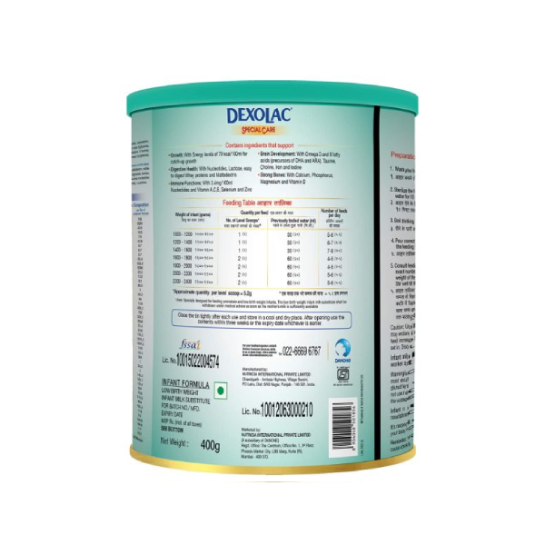 Dexolac Special Care Powder 500 Gms view 2