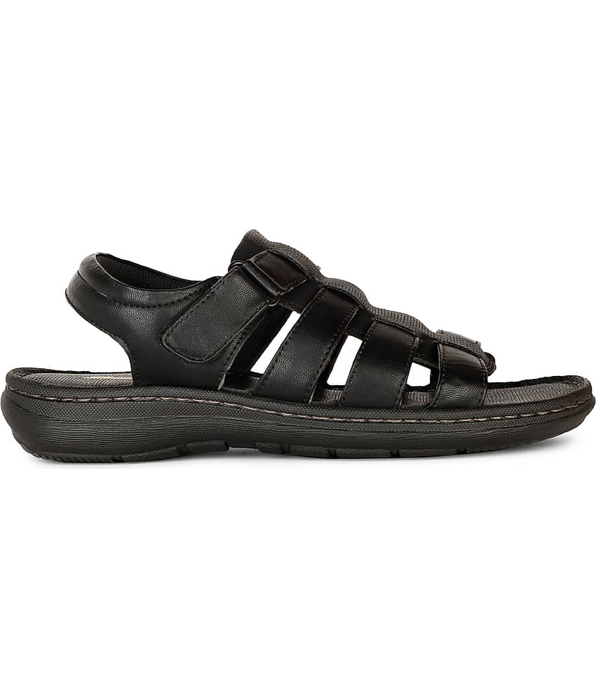 Bata - Black Men's Sandals view 2