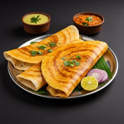 Nellore Ghee Karam Dosa (2 Pieces)