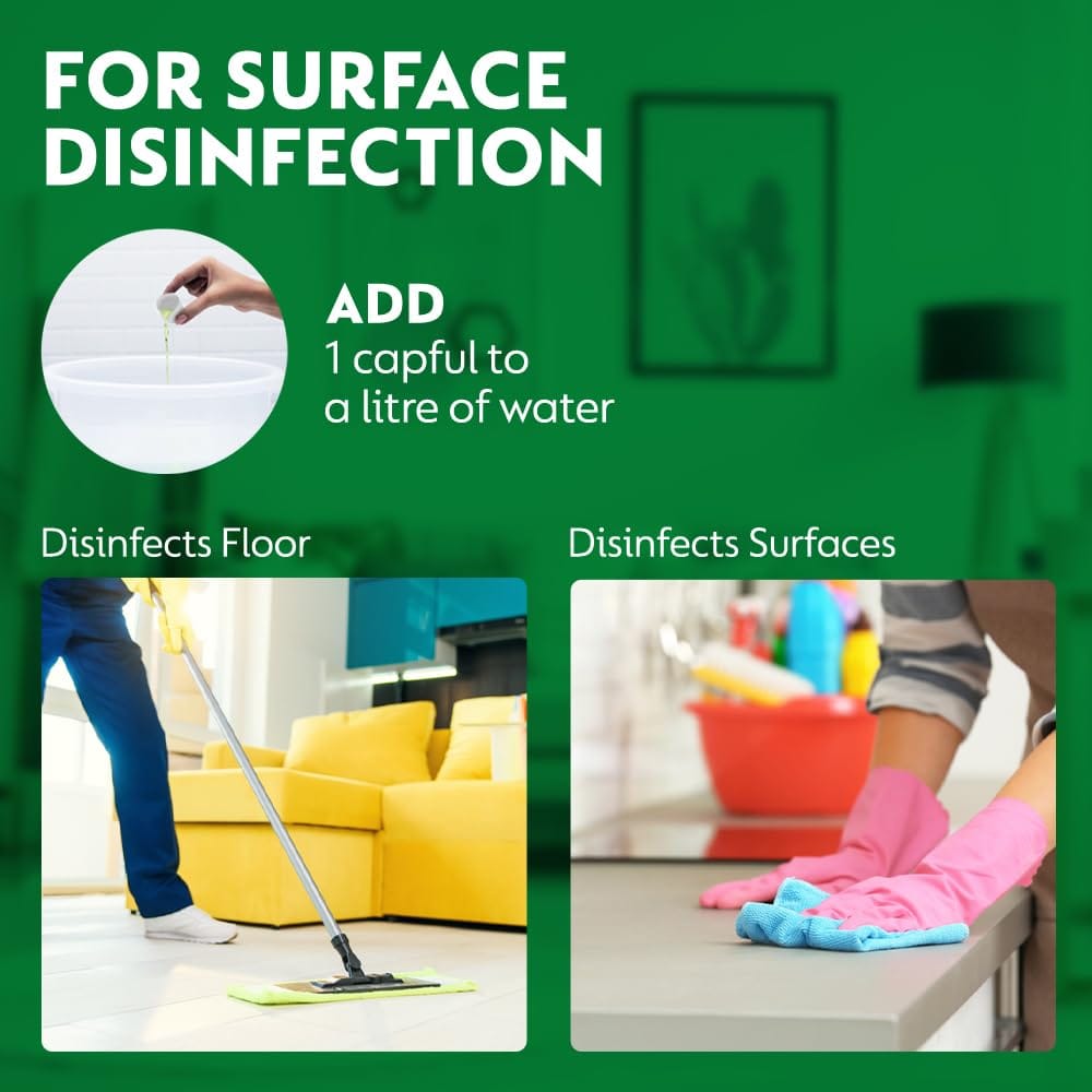 Dettol Antiseptic Liquid for First Aid , Surface Disinfection and Personal Hygiene , 550ml view 2