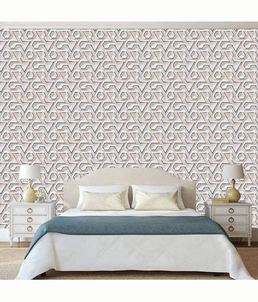 sekhmat Solid Wallpaper ( 45 x 500 ) cm ( Pack of 1 ) view 2