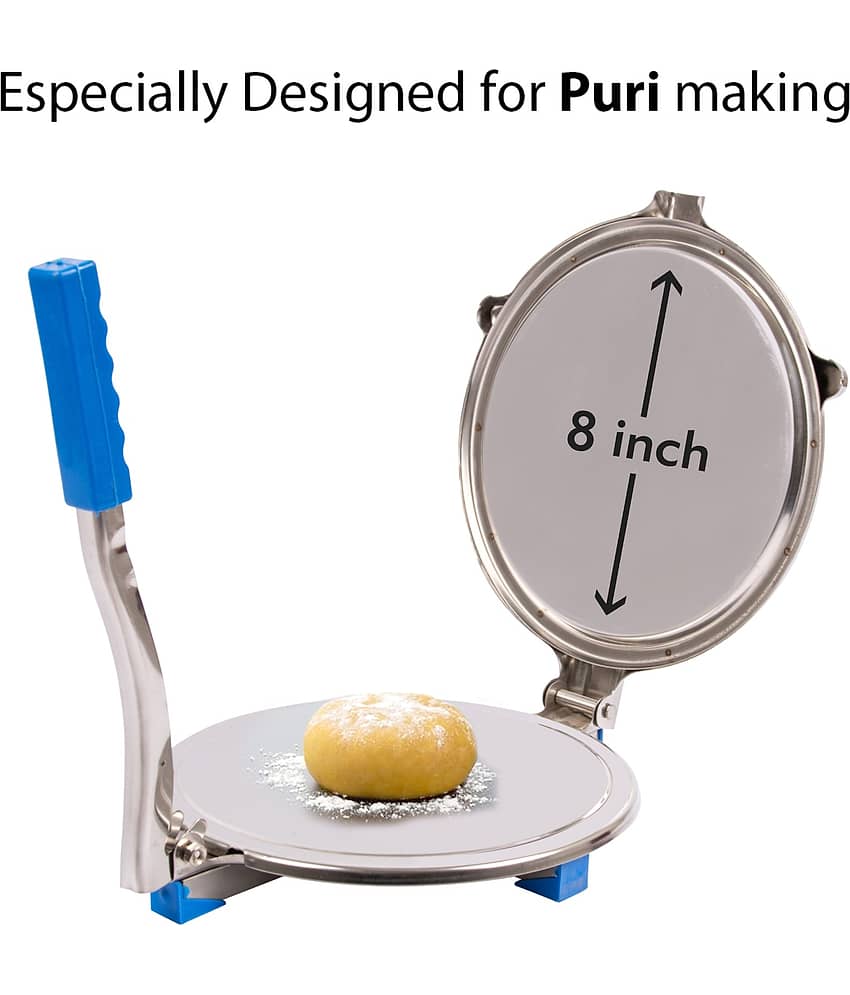 HomePro Steel Puri Press ( Pack of 1 ) view 2
