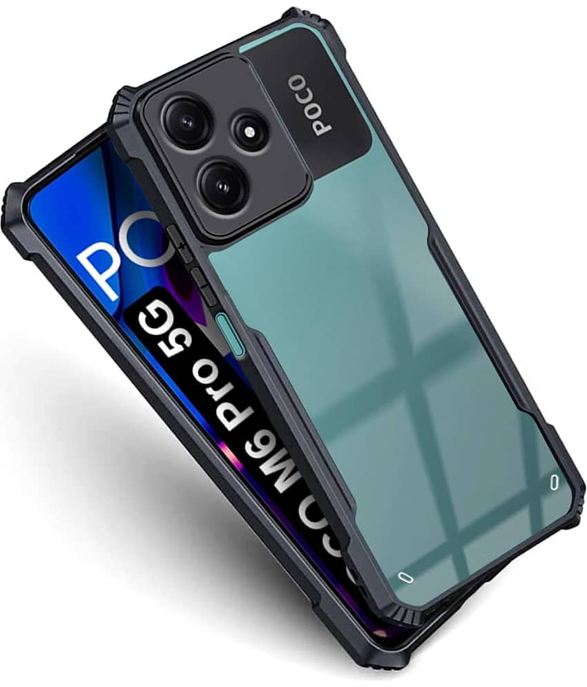 ZAMN Shock Proof Case Compatible For Polycarbonate Poco M6 Pro ( ) view 2