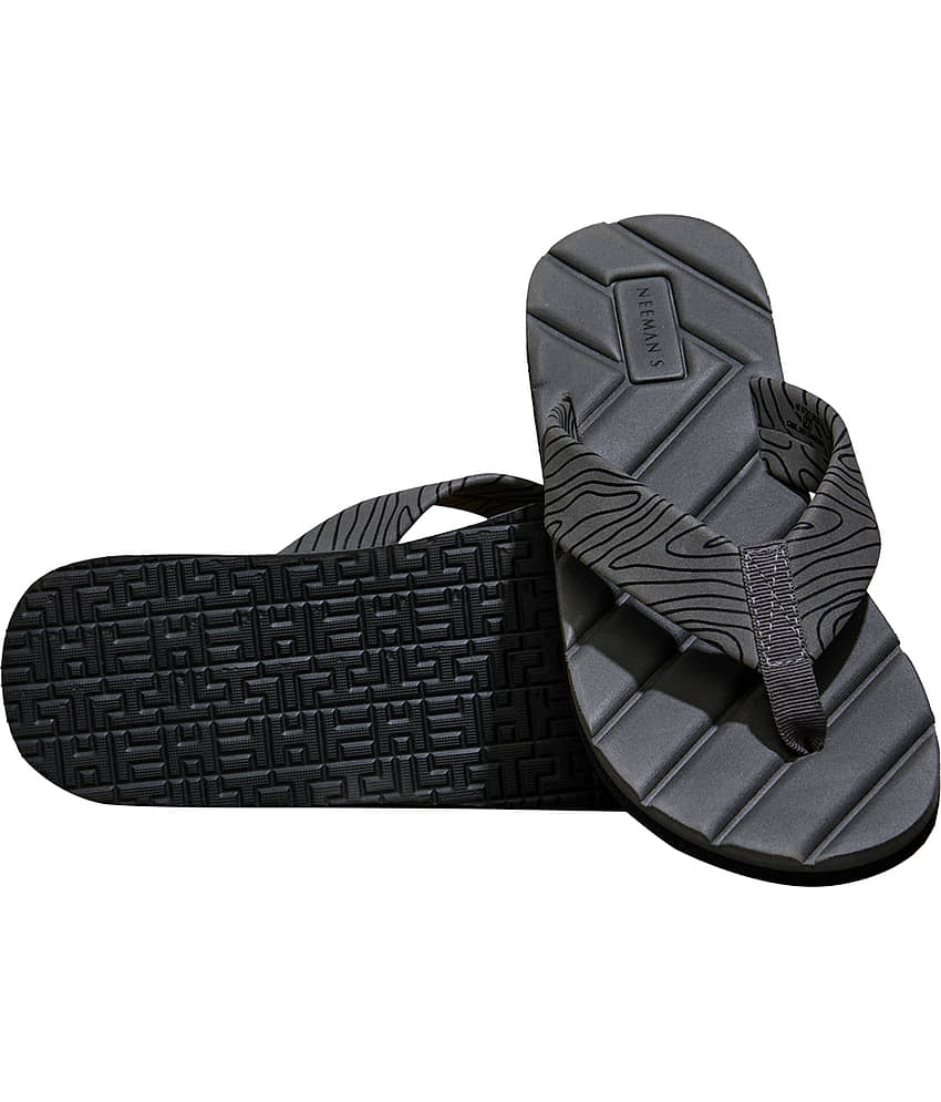 Neemans All Vibes Flips Grey Men's Thong Flip Flop view 2