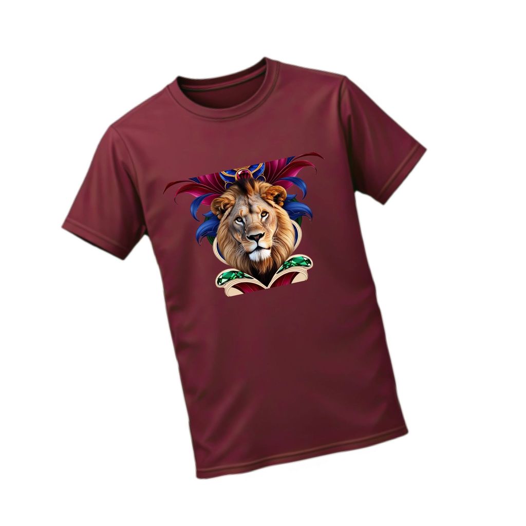 Trishoolin SSHAYU Printed T-Shirt | Design 10196MB | Regular Fit | Crew Neck / Round Neck Half Sleeve | Pack of 1 view 2