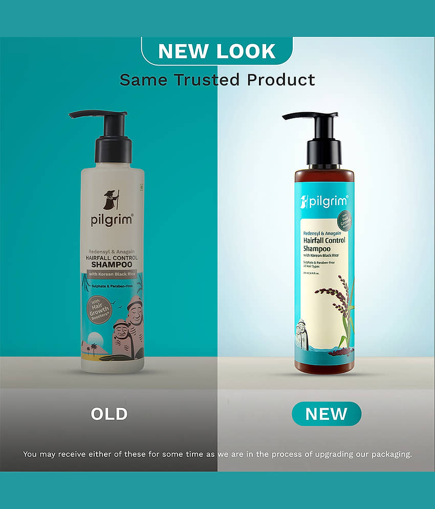 Pilgrim Pilgrim Redensyl & Anagain Hairfall Control Shampoo Shampoo,For All Hair Type,200Ml (pack Of 1) view 2