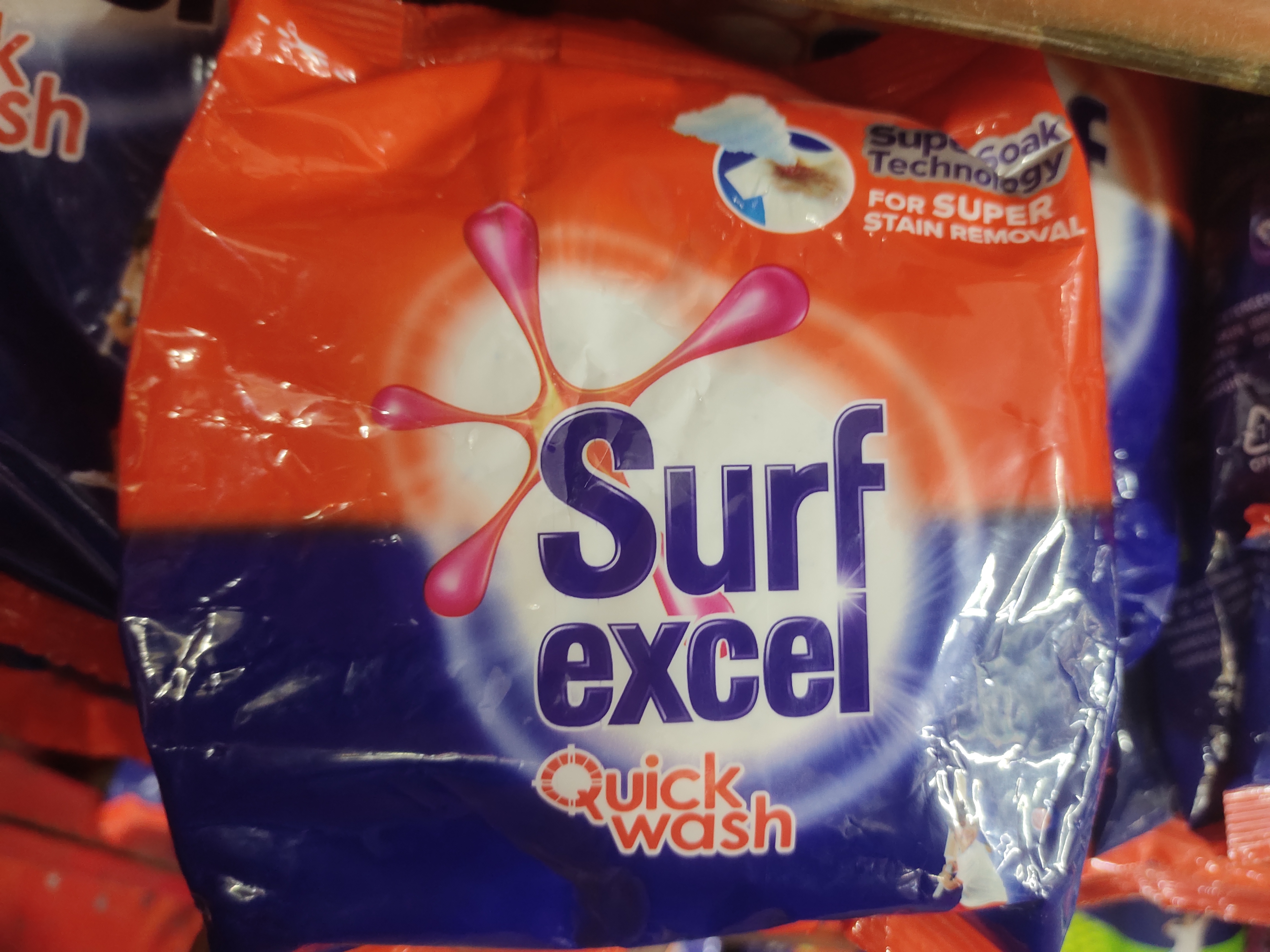 Surf Excel detergent powder quick wash