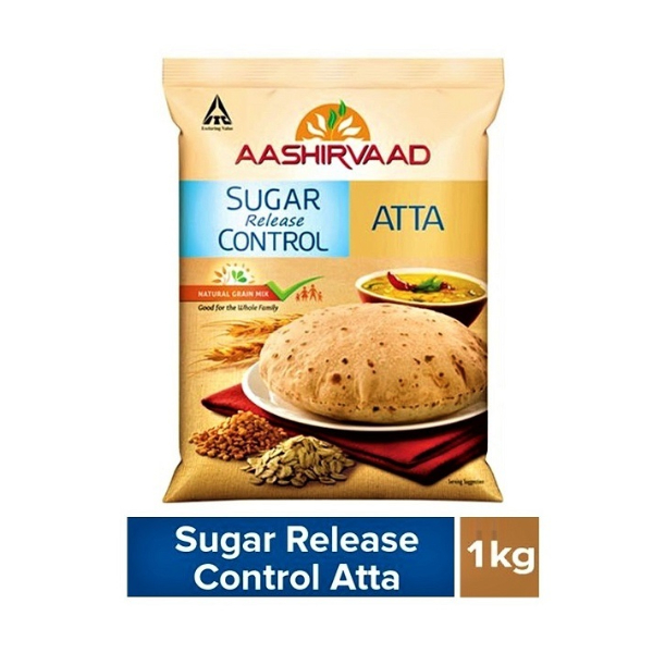 Aashirvaad Sugar Release Control Atta 1 Kg