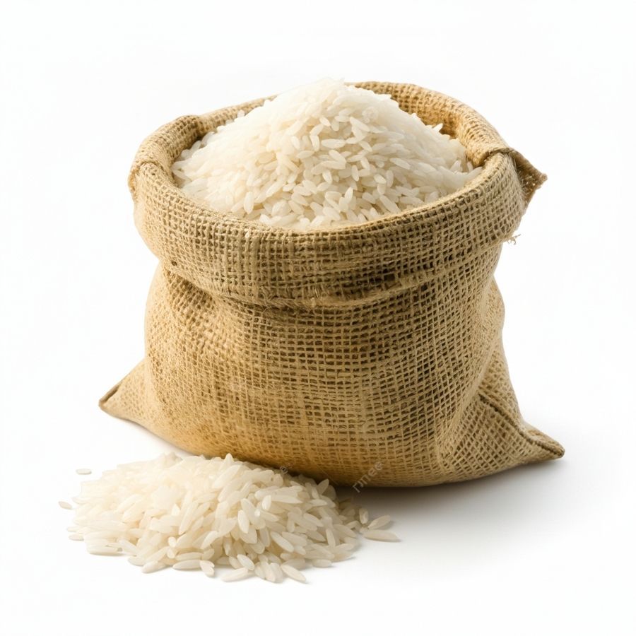 Premium White Rice - 50 kg - One burlap sack view 2