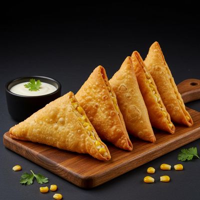 Cheesy Corn Triangles (6pcs)
