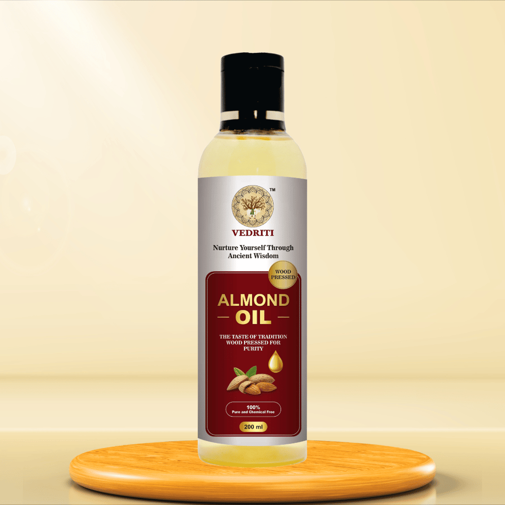 Wood Pressed Almond Oil l Kashmiri Mamra Almond