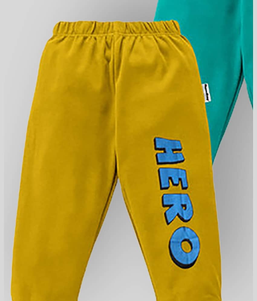 NammaBaby Pack of 5 Boys Cotton Blend Trackpant ( Multicolor ) view 2