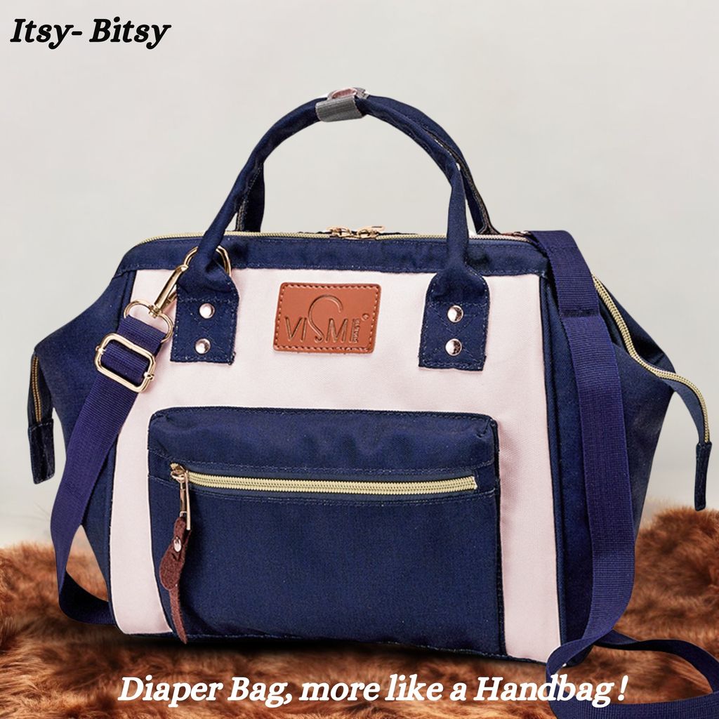 VISMIINTREND Diaper Bags for Mom | Travel Maternity Backpack Bags | Water Resistant | Premium Oxford Fabric | Gifts for Mom to Be | Baby Shower Gift view 2