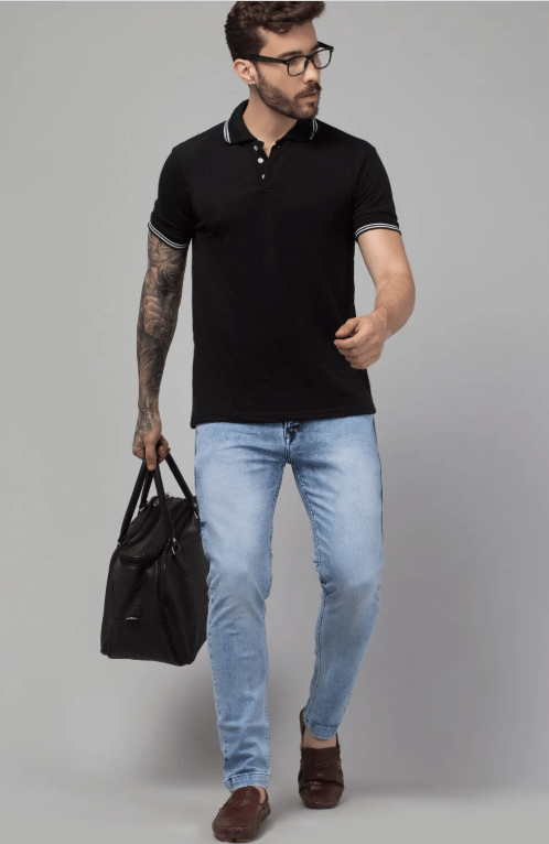 MEN’S 110003 Midnight Indigo Tapered Fit Jeans