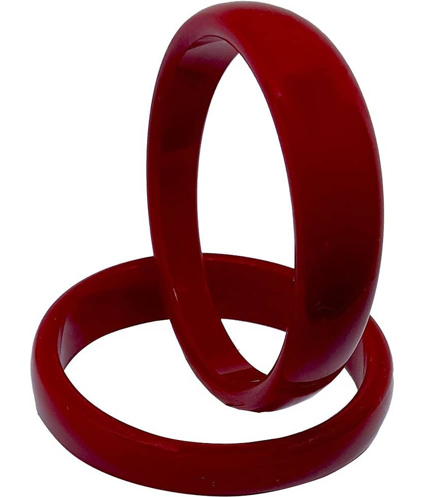 Bovzen Red Bangle ( Pack of 2 )
