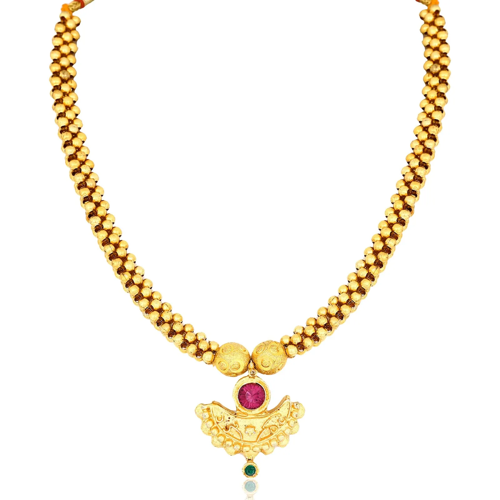 Thushi / Choker Necklace - Traditional Maharashtrian Jewellery B