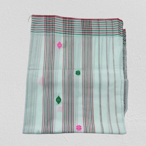 Assamese handmade cotton sador view 2