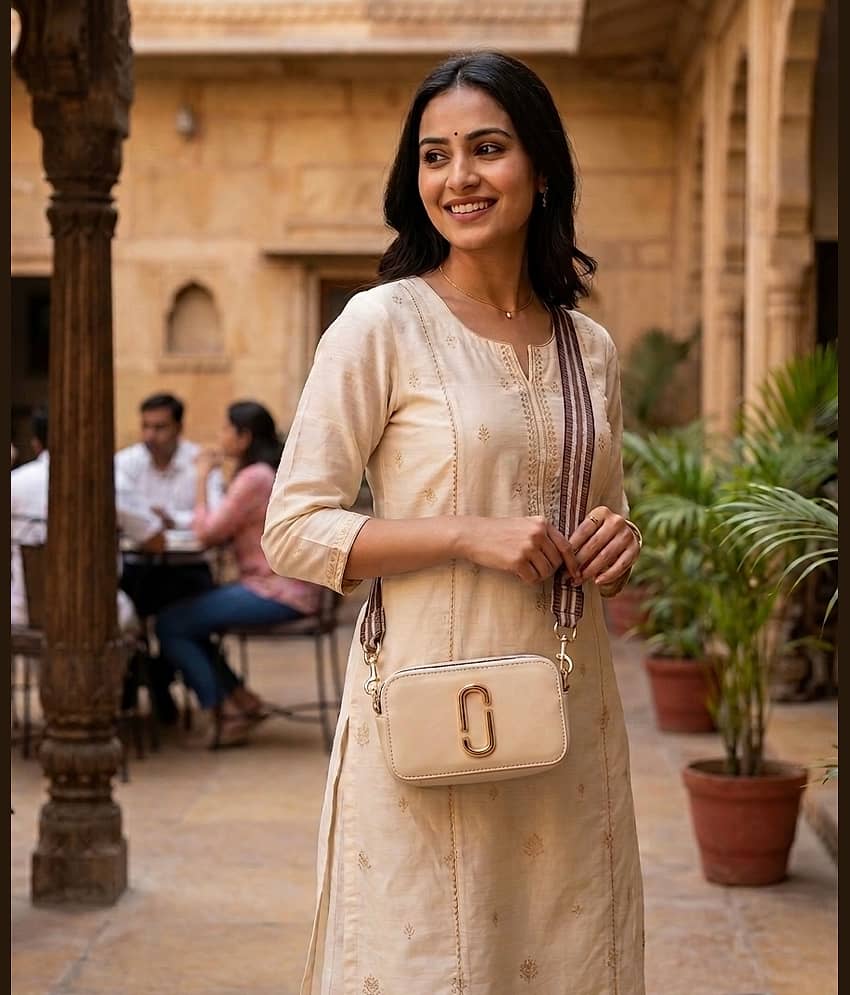 Jazzberry Sling Bag PU Set of 1 ( Cream ) view 2