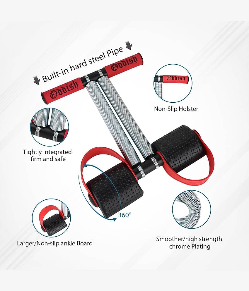 ODDISH; way to fitness Tummy Trimmer Double Spring With Foam Grip Handle - Your Perfect Fitness Companion for a Healthier Lifestyle For Men & Women view 2