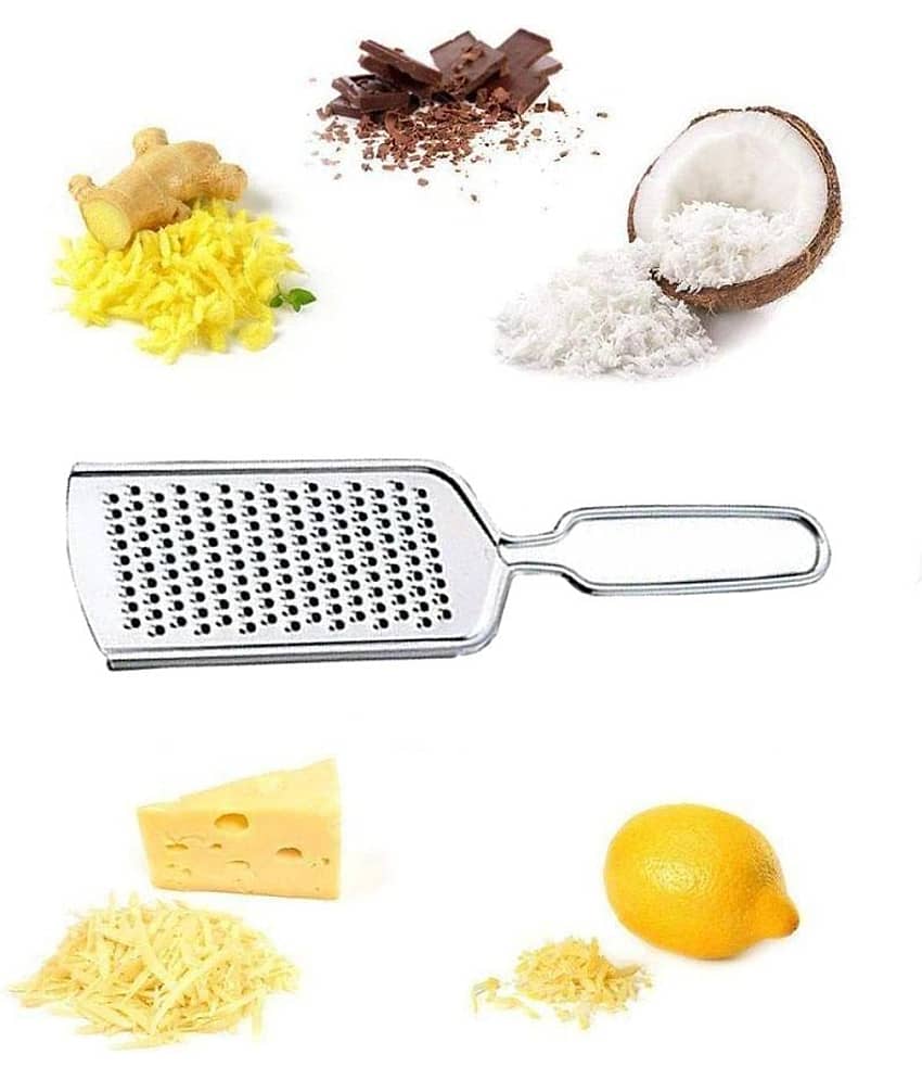 JISUN (Pack of 1) Stainless Steel Multipurpose Cheese Grater Vegetable & Fruit Grater view 2