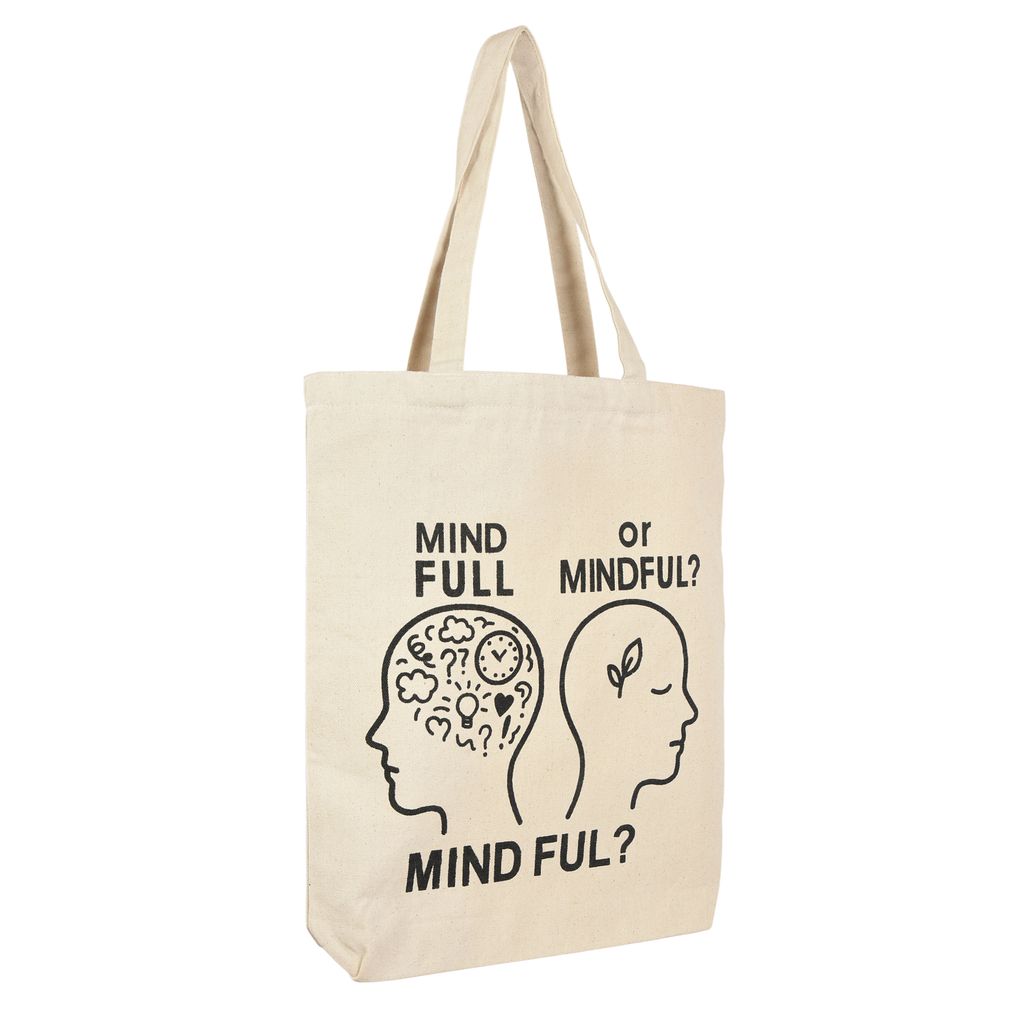 Canvas Reusable Printed Tote Bags - Canvas Heavy Duty Tote Bag with Zipper - Shopping and Daily Use Tote Bag - 300 GSM | 16x14 Inch | Washable - Durable - Lightweight and Foldable | Shoulder Bag