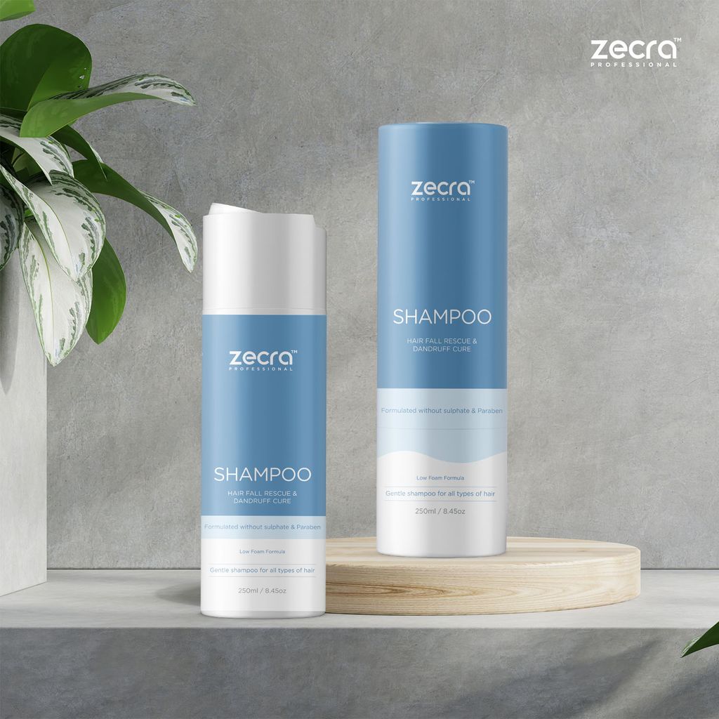 Zecra unisex dandruff cure shampoo view 2