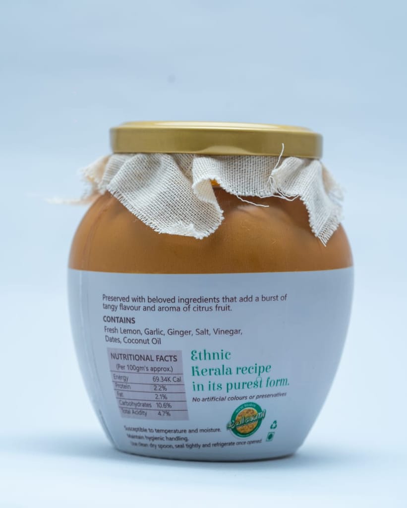 LEMON PICKLE (NARANGA CURRY) view 2