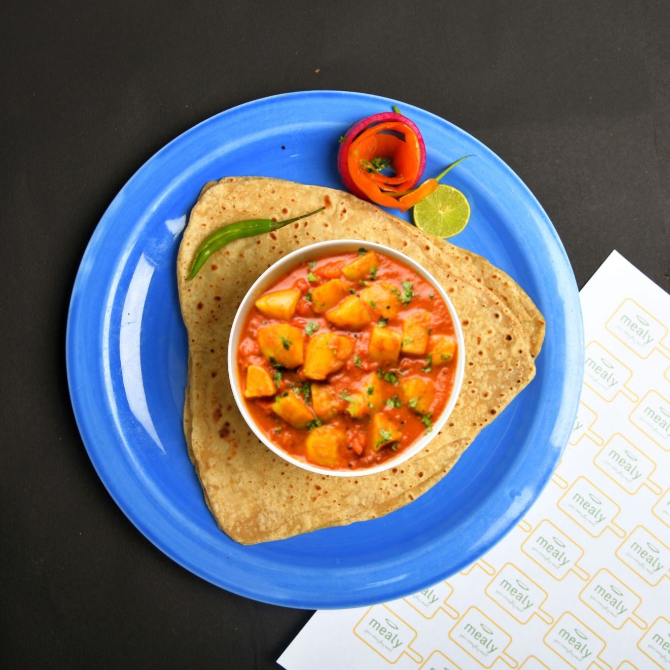 Aloo matar express meal
