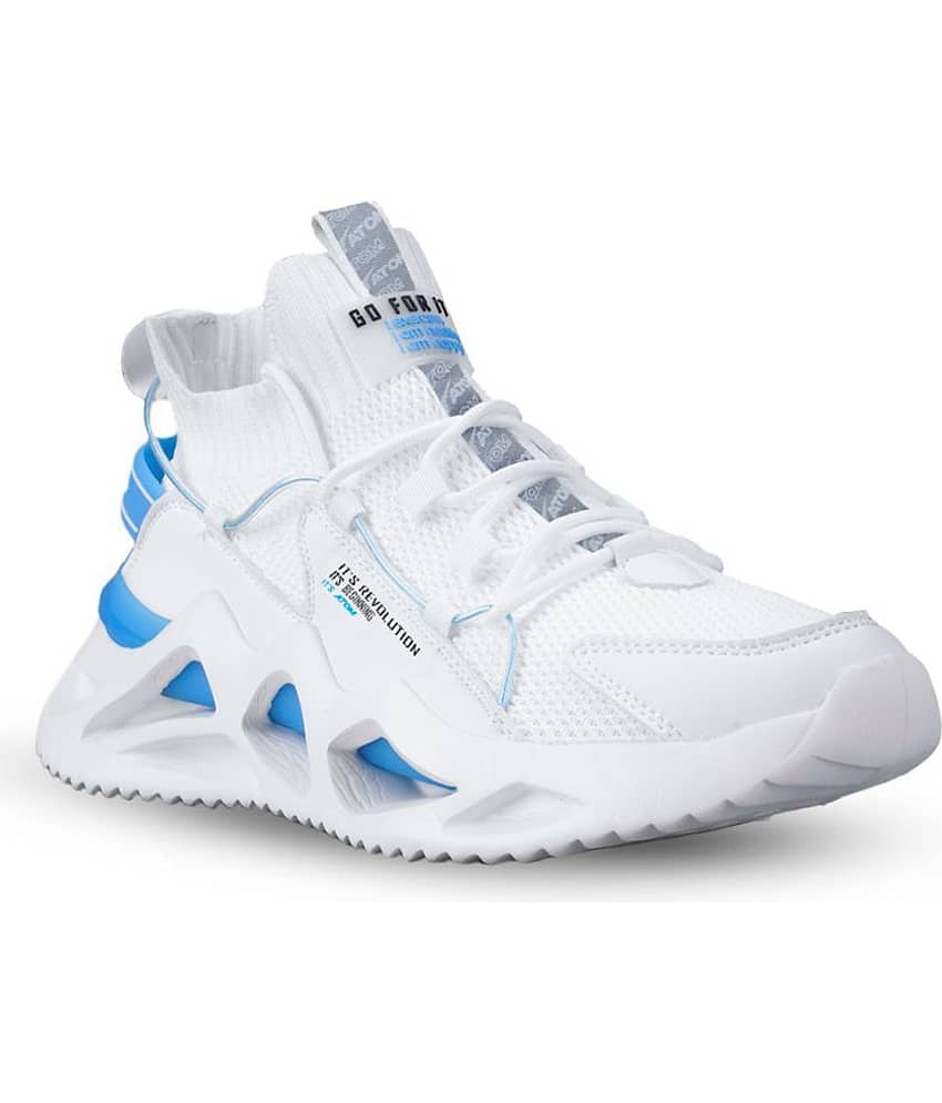 ATOM White Men's Lifestyle Shoes view 2