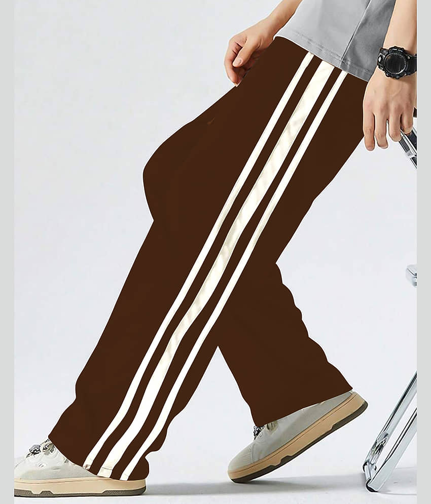 AUSK Brown Polyester Men's Trackpants ( Pack of 1 ) view 2