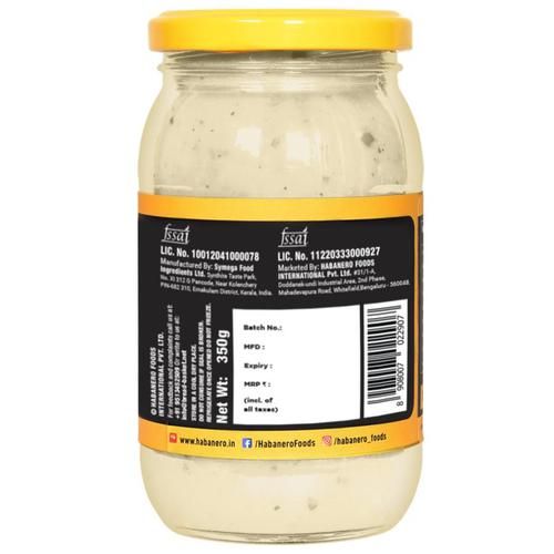 Habanero Creamy White Pasta Sauce - Cheese Sauce, 350 gm view 2