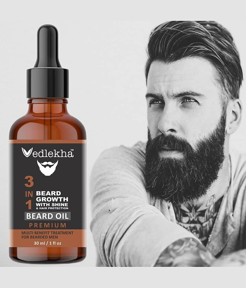 Vedlekha New 3 IN 1 Beard Oil For Growth 30 ml view 2
