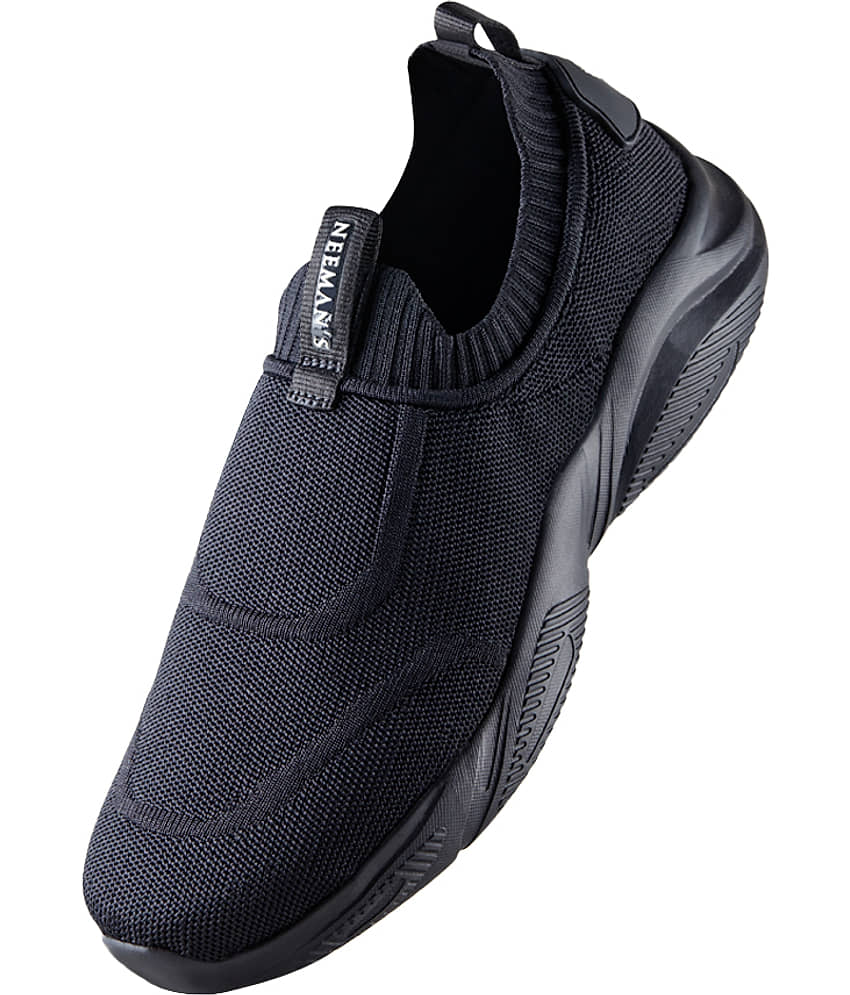 Neemans Sole Max Slip-ons Black Men's Slip-on Shoes view 2