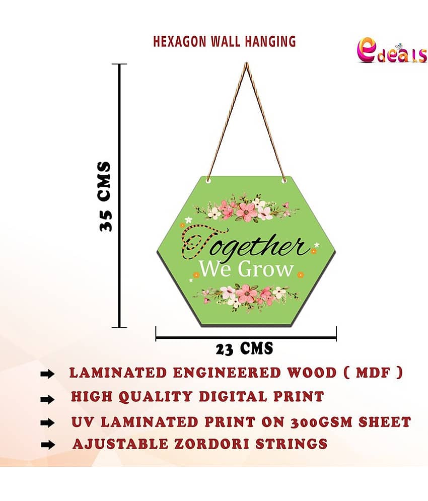 Saf Wood Wall Sculpture Multi - Pack of 1 view 2