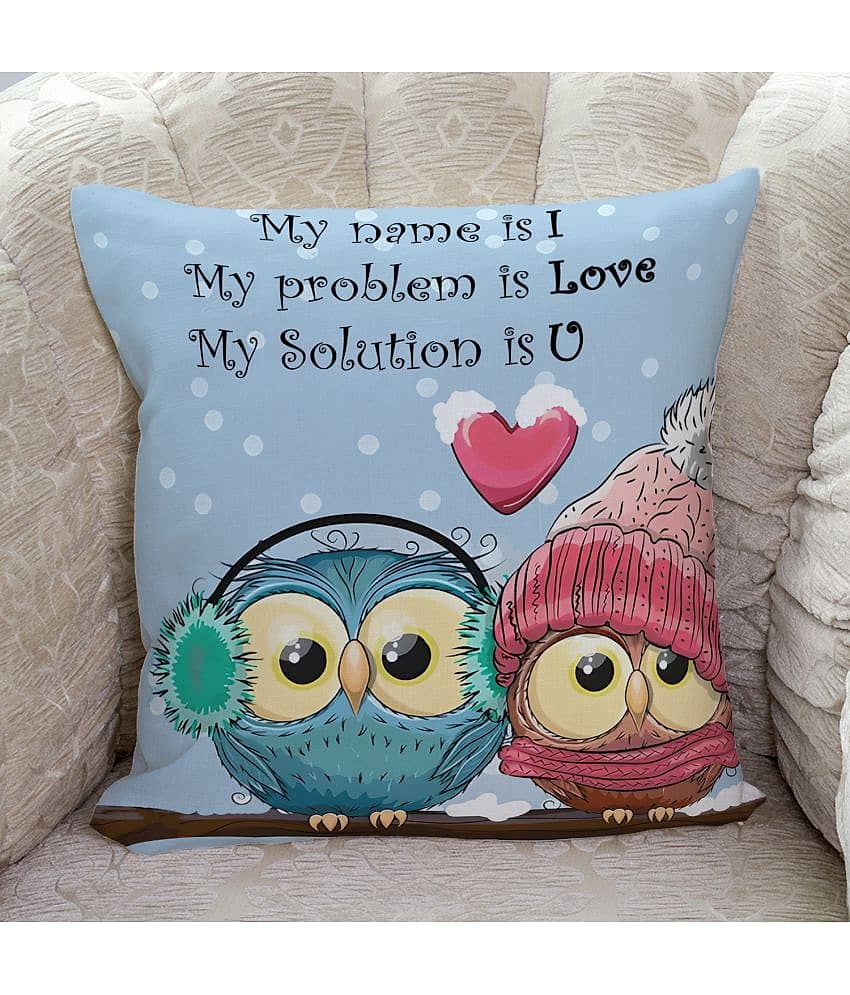 Ros - Multicolor Polyester Gifting Printed Cushion view 2