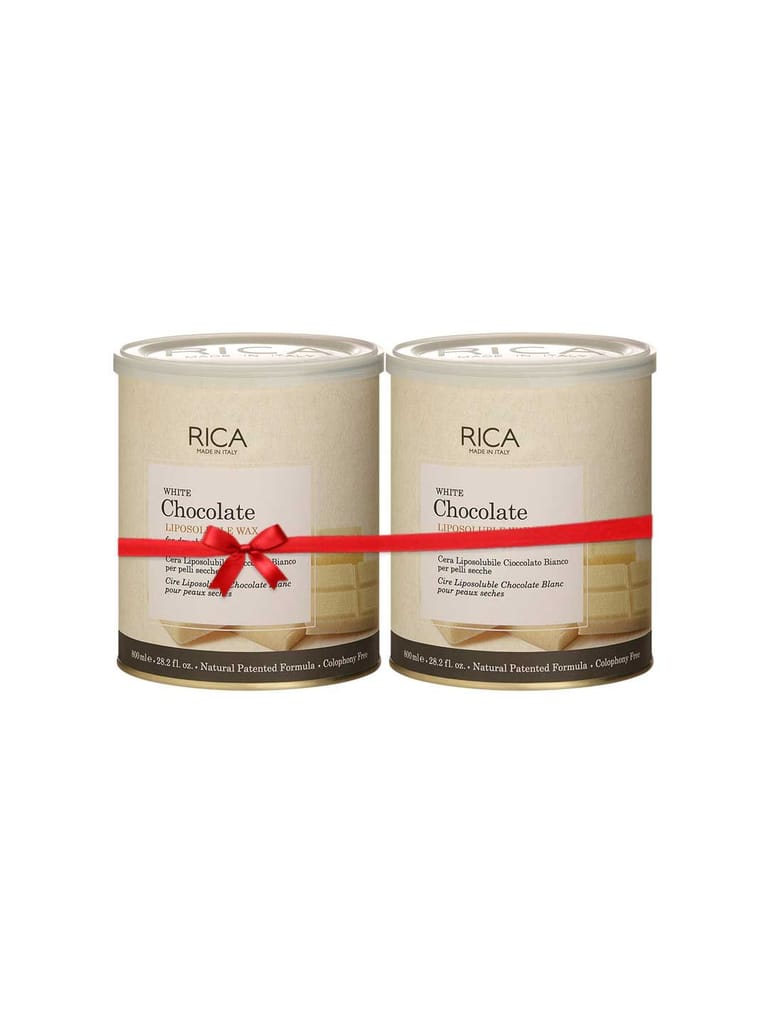 Rica White Chocolate Wax for Normal Skin – Set of 2